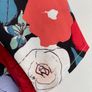 Glamorous Red Blue Multi Floral Mix Dress size 10 Image 3