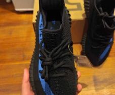 Dazzling blue Yeezys