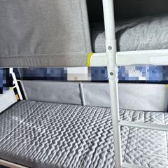 IKEA bunk bed with mattress