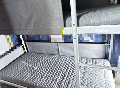 IKEA bunk bed with mattress