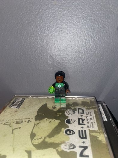 Lego Green Lantern John Stewart Minifigure Genuine DC Conics Minifigure
