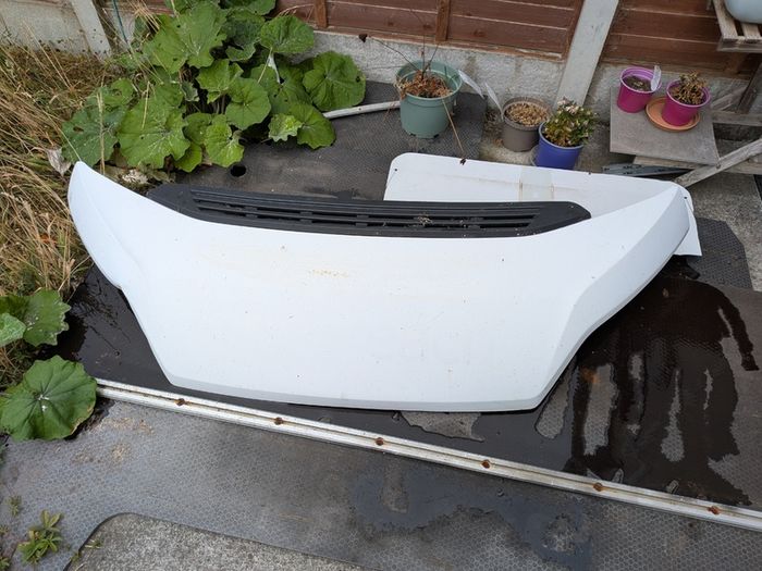 Fiat Ducato 2016 bonnet - white