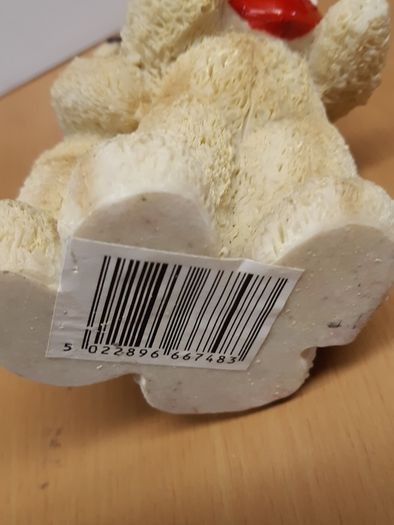 Teddy bear ornament