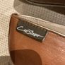 Carl Scarpa Tan Leather Loafers with gold trim and tassels- Size 38 Image 2