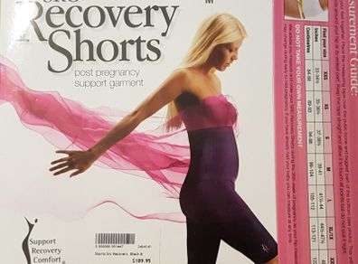 SRC post pregnancy recovery shorts