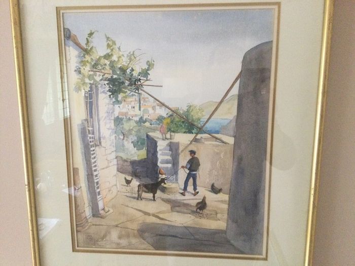 Art - Vintage Watercolour ( Clare Cryan )