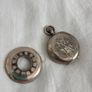 Antique Silver Half Hunter pocket watch Image 2