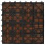 22 pcs Decking Tiles 30x30 cm 2 sqm WPC Brown Image 6