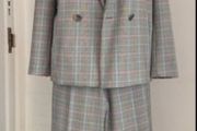trouser suit Bnwt premium boutique brand size 10 wide leg