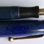 Parker Duofold 34 Fountain Pen (1930s) - Blue Lapis, Button Filler, Fine Parker Duofold Nib Image 6