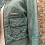 Superdry women's Super Blake leather bomber jacket. Size XS EU 34-36 UK 6-8 Measurements in the photos Image 7