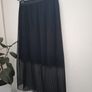 River Island black pleated skirt. Size UK10 Image 2