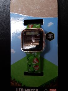 Minecraft LED Digital Watch