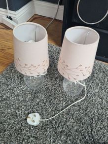 Two small lamps