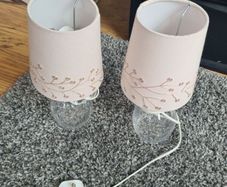 Two small lamps