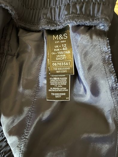 M&S Navy Trousers