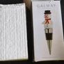 Galway crystal snowman wine bottle stopper Image 3