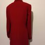 Red Wool Blazer Coat Image 10