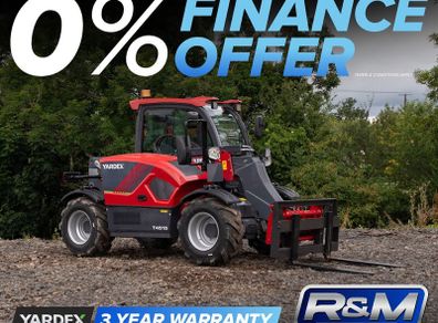NEW Yardex T4515  0% Finance Available