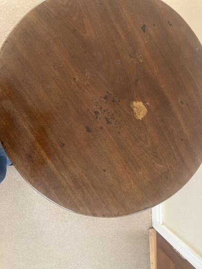 Antique Mahogany Tilt Table