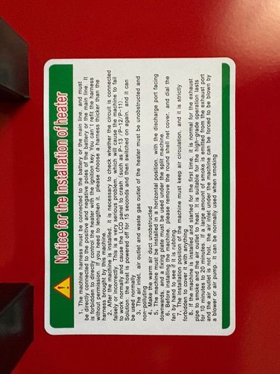 8kw Car Diesel Heater 12V all in one unit  Air Parking Heater LCD Switch for Car Yacht Boat for Car Truck Boat Parking Diesel Heater