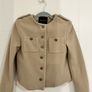 Massimo Dutti Women's Beige Wool Blend Jacket Image 4