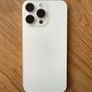 PRISTINE Apple iPhone 15 Pro Max Unlocked, 256GB White Titanium Image 2