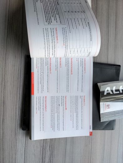 ALHAMBRA manual and a quick reference guide