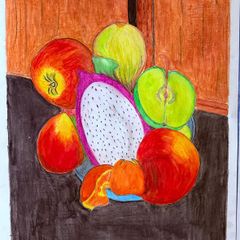 watercolor drawing A3 paper