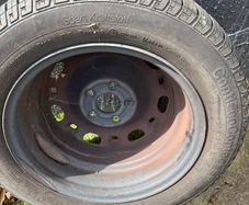 Spare Car Wheel And Tyre