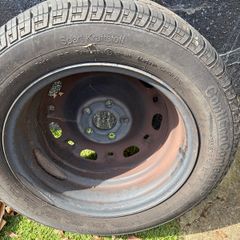 Spare Car Wheel And Tyre