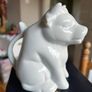 Cream & Milk Porcelain Cow Jug Image 3