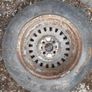 Miscellaneous old car steel wheels Image 4