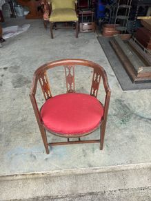 Antique Chair - Bucket Form