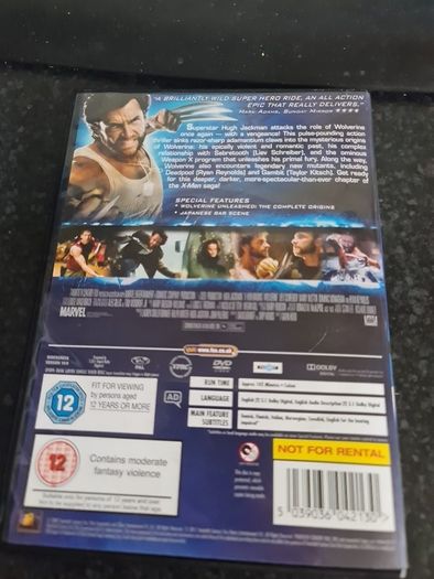 Wolverine DVD