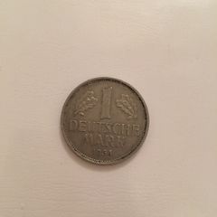 1954-1957 German 1 mark's