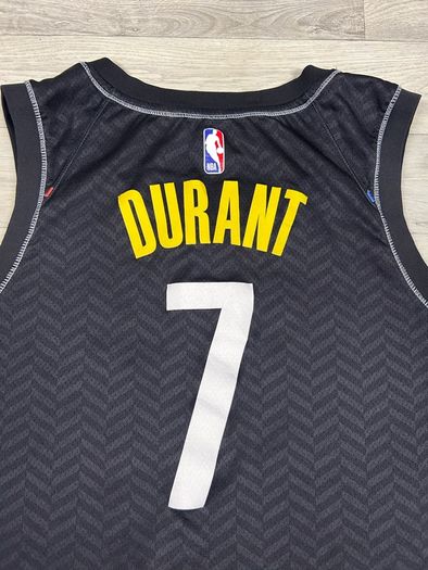 Nike Brooklyn Nets Kevin Durant Jean Michel Basquiat NBA basketball Jersey Mens XXL