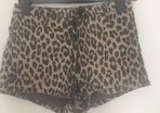 Topshop Leopard Print Shorts