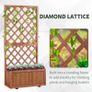 Decorative Wooden Gardening Planter Display (FREE SHIPPING) Image 5
