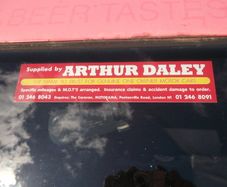 arthur daley stickers, arthur daly , minder