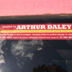 arthur daley stickers, arthur daly , minder