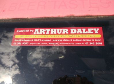 arthur daley stickers, arthur daly , minder