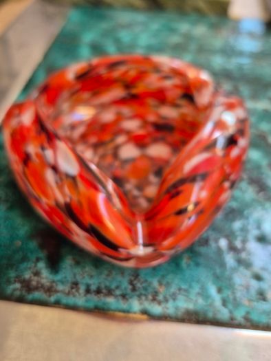 Murano glass ashtray