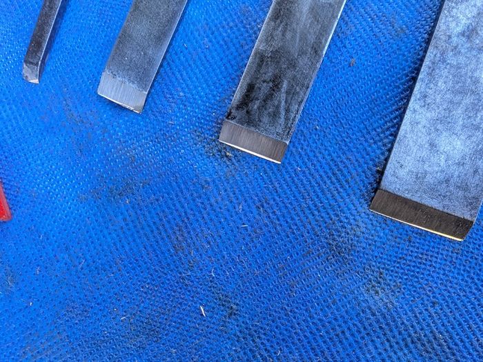 4 Cast Steel Firmer chisels