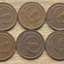 Ireland half penny date run 1971 1975 1976 1978 1980 1982 Image 3