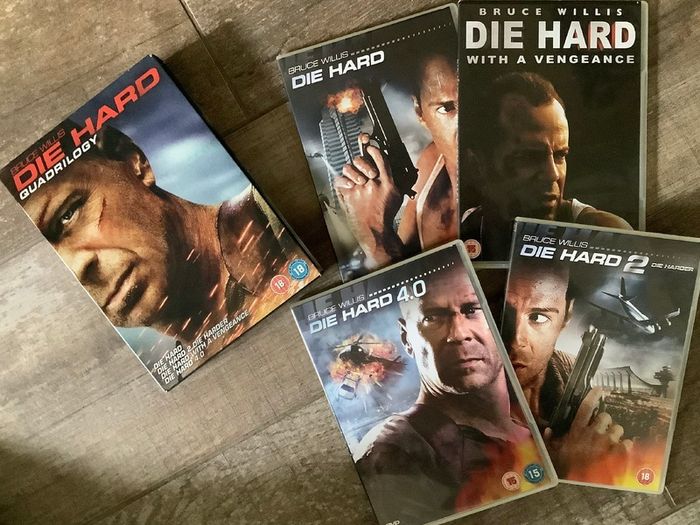 Die Hard Quadrilogy and individual DVDs