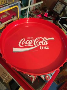 Coca Cola Plastic Tray Spanish Market