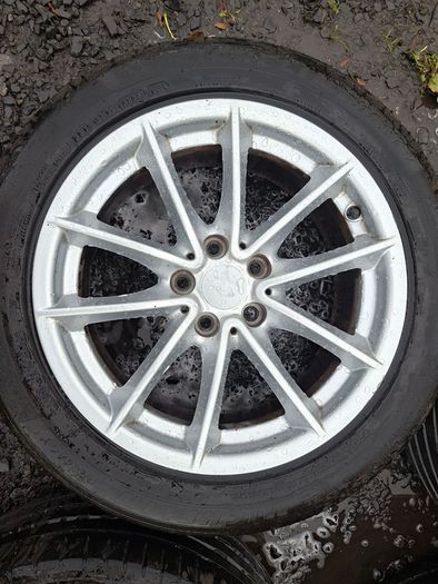 17" 5x112 Alloys with tyres