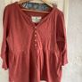 Brake burn ladies cotton top Image 2