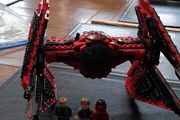 lego star wars major vonreg tie fighter